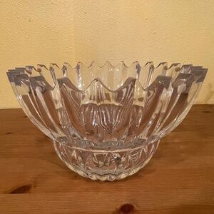 Elegant Tableware Mikasa Ice Palace Lead Crystal 10" Serving Bowl
